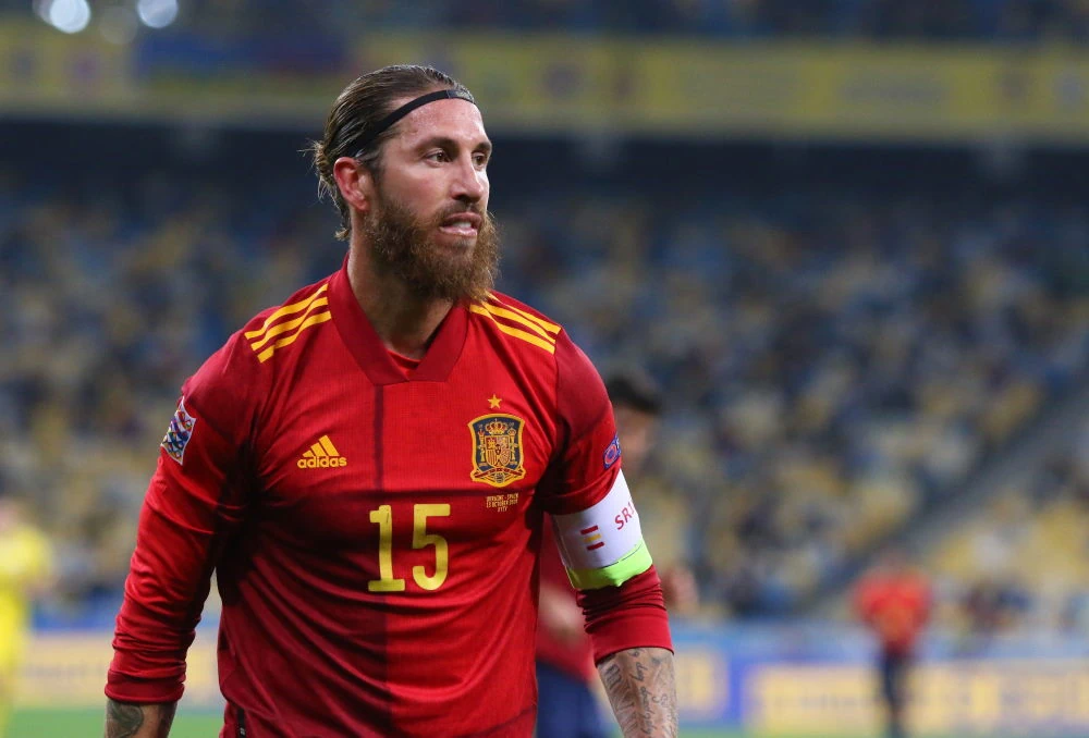 Sergio Ramos i spanska landslaget