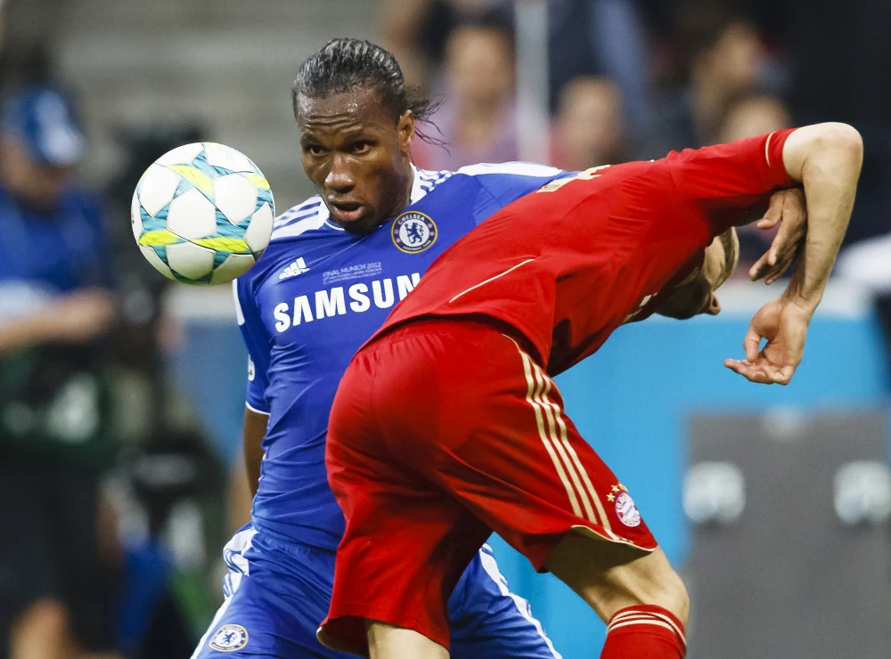 Didier Drogba, här spelandes för Chelsea