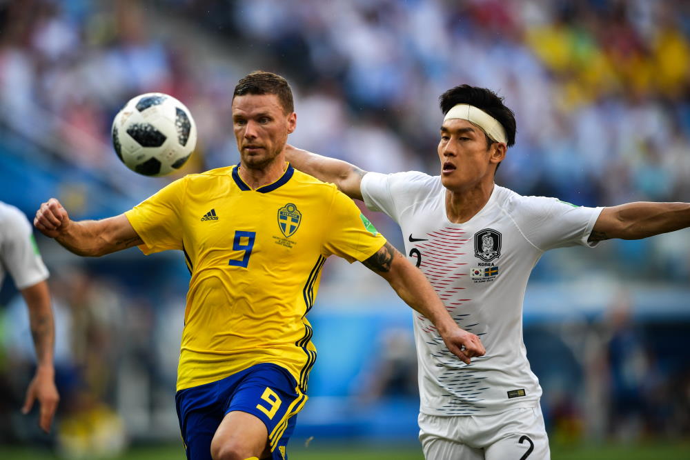 Marcus Berg - här i landslaget